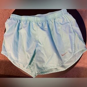 light blue nike shorts